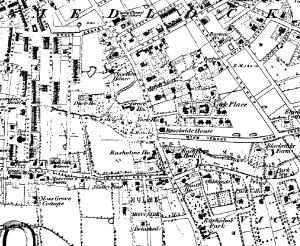 The site of Whitworth Park in 1848. 